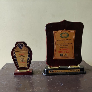 MDRT Award From LIC Of India